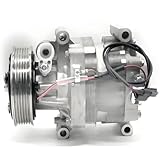 BOGJFC 12V 6 Grooves Eisen Klimakompressor Kompatibel Mit Jazz Vezel Fit DBA-GK3 Klimaanlagen Einbau...