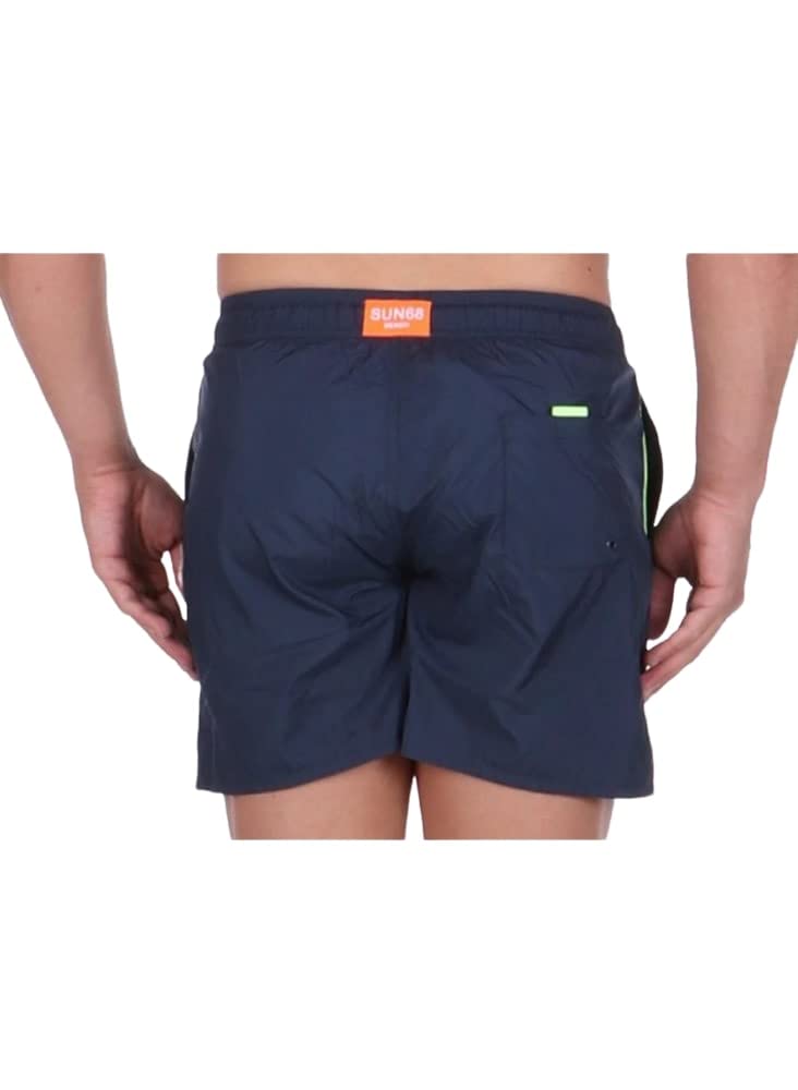 SUN 68 H19104 Badebekleidung Seeshorts Herren Blaue Marine XL