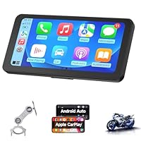 Spedal CL871 6.25 Motorrad CarPlay & Android Auto Bildschirm, Ganzkörper Wasserdicht, GPS Navigation für Motorrad, Bluetooth, Siri/G00gle Assistent (CL871)
