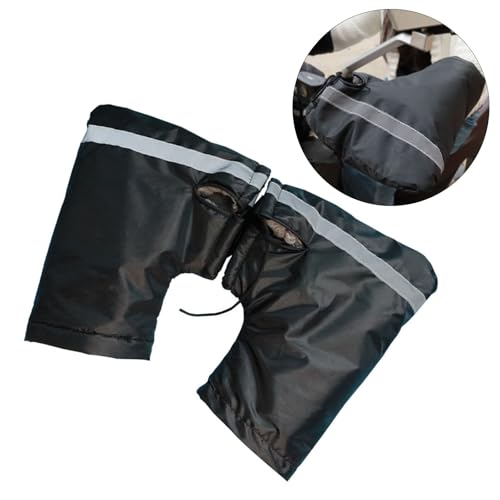 Gants de guidon de moto chauds en textile isolant haute performance