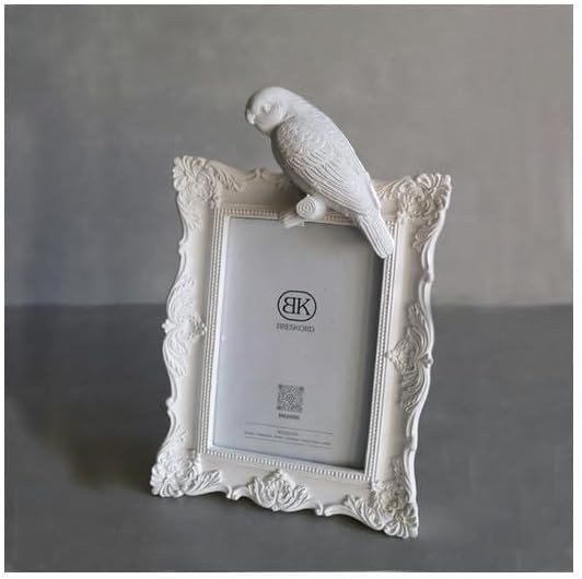 Global Arrow Breath Cord Welcome Bird Frame WH Parakeet BK-0076