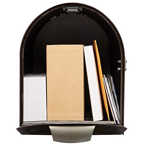 Gibraltar Mailboxes Northpointe Large Capacity Galvanized Steel Venetian Bronze, Post-Mount Mailbox, Nm16Nv01 #TOP1