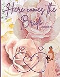 here comes the bride journal notebook