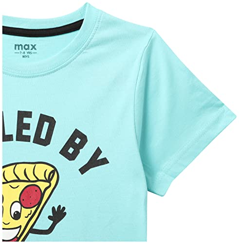 Image of Max Boys Printed Regular Fit T-Shirt