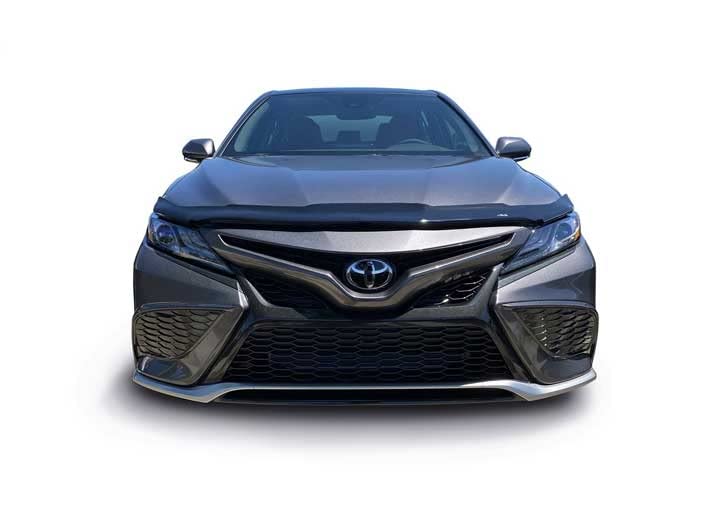 Auto Ventshade [AVS] Carflector / Hood Protector | Fits 2018 -2024 Toyota Camry Medium Profile - Smoke | 20161
