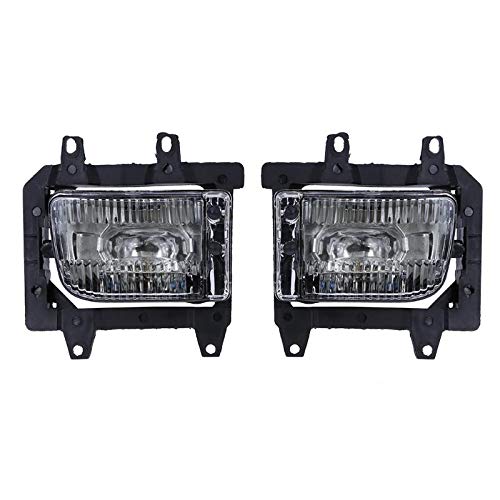 TOOGOO 2Pcs Crystal Clear Lens Cover Front Bumper Fog Light Lamps House for BMW E30 318I 318Is 325I 325Is 325E 325Es 325Ix