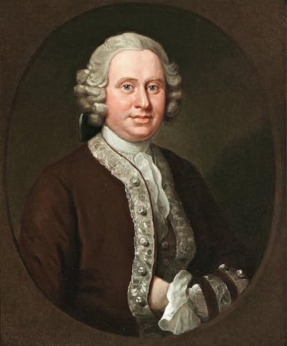 Toile murale abstraite William Hogarth pour un salon élégant et moderne