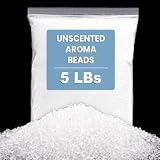 Elsjoy 5 Lb Unscented Aroma Beads for Car Freshies, Car Air Freshener Unscented Freshie Beads, DIY Homemade Natural Freshener Bulk Freshie Supplies