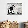 Banksy Canvas Wall Art Black and White Graffiti Street Pop Artwork Girl Canvas Prints Pictures If You Get Tired Learn to Rest Inspirational Quotes Wall Art for Living Room Bedroom Decorations 30x40cm #4