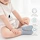 YANWANG 8 Paare Baby Anti-Rutsch-Knöchelsocken Niedliche Griffe Mesh-Socken für Kleinkinder Jungen Mädchen(Blue, M:1-3 Y)