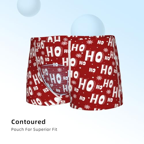 Boys' Cotton Boxer Brief Soft Underwear-Ho-Ho-Ho4
