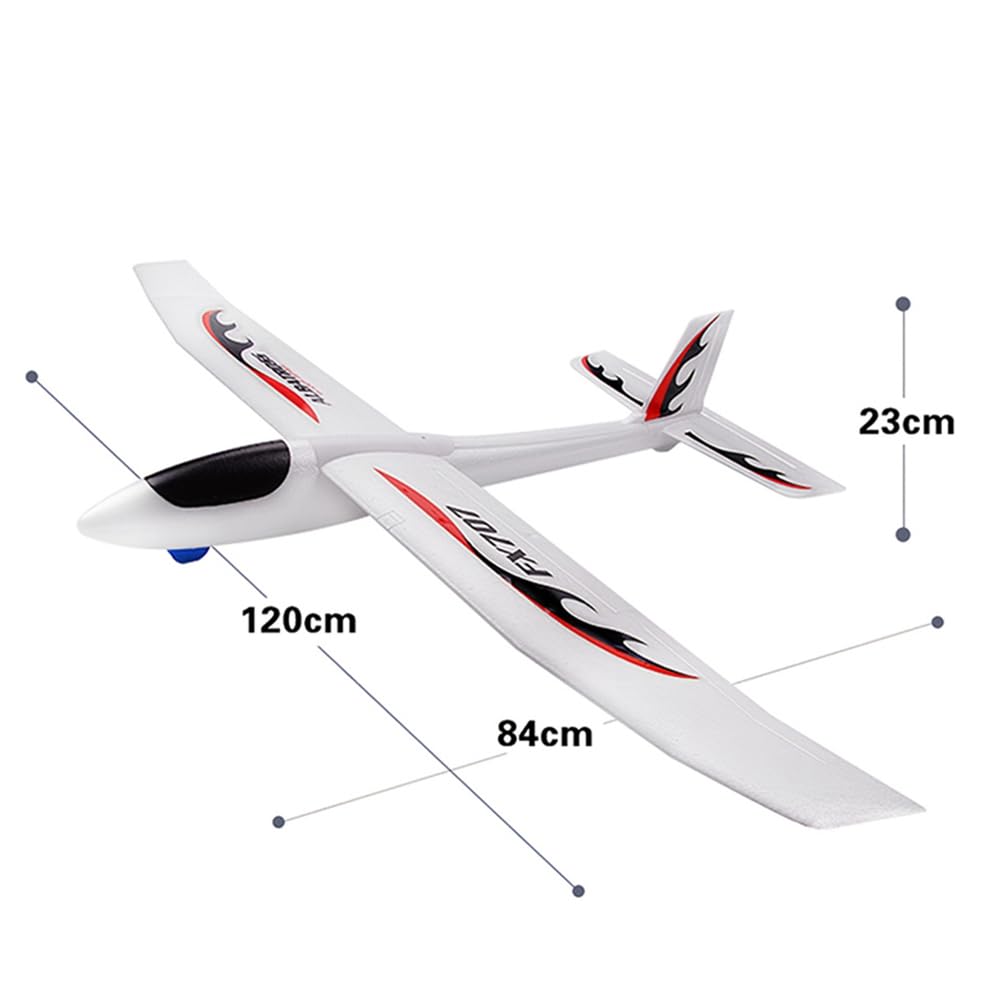 Avión de Planeo de Lanzamiento Manual FX707S, Modelo de Avión de Espuma Suave, Juguete Al Aire Libre para Niños, Niños y Niñas, Juegos de Fiesta de Cumpleaños, Regalos.