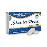 Stevia Steviadent - Wintergreen Flavor (12 packs of 12) Stevita 144 Chewing Gum