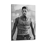 Channing Tatum Star-Poster Kunst Leinwand Gemälde 