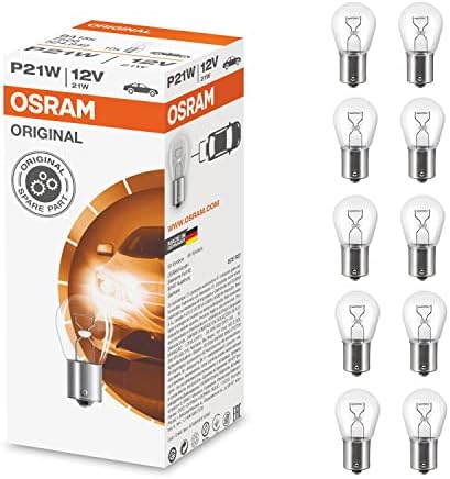 OSRAM Original P21W BA15s 10 Pezzi Lampadine A Incandescenza - Foto 12