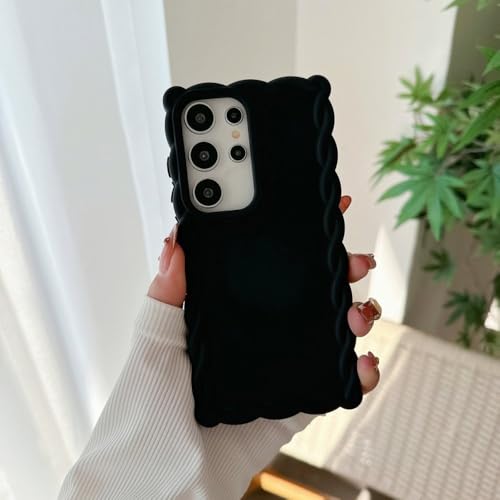 Coque Samsung A16 souple noire Candy de luxe pour Galaxy S25 S24 FE Ultra protection antichoc