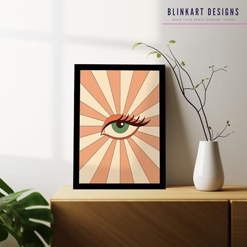Image of BLINKART Trendy Abstract Wall Art Painting Print Design | Aesthetic Wall Decor Photo Artwork Frame Decoration Hanging For Home Bedroom Living Room Office Wall Decor | T057 | 13x10 Inches
