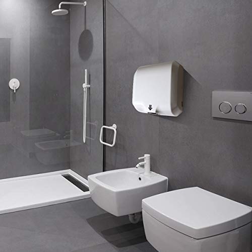 Goetland Stainless Steel Commercial Hand Dryer 1800W Automatic High Speed Heavy Duty Dull Polished #TOP7