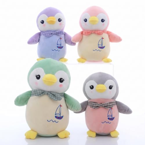 Image of Premium Soft Cuddly Penguin Plush Toy for Kids 30cm Ultra Soft, BPA Free, Non-Toxic Stuffed Animal Cute Huggable Penguin with Embroidery Birthday Gift for Boys,Girls & Babies, 1 Piece