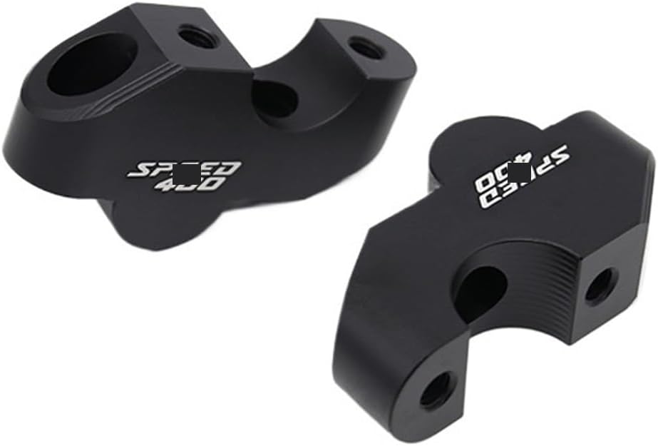 For Triumph Speed 400 For Scrambler 400X 2024 Premium Pull Handlebar Risers Handle Bar Clamp Extend Adapter Handlebars Ends Plugs