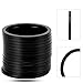 Tbest Crank Spacers Chainring Spacer,spacers bbshd Cassette Crank washers 7 Speed hub bsa30 Chain line Single Washer Black ycle bb Wheels Accessories(Black)