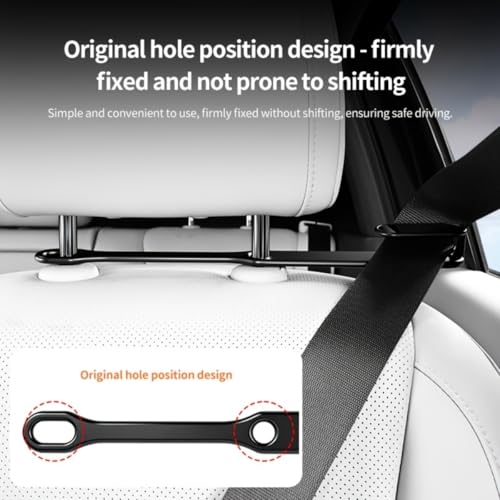 image for YOORORO Car Seat Belt Fixer Adjustable Seat Belt Position Holder for C