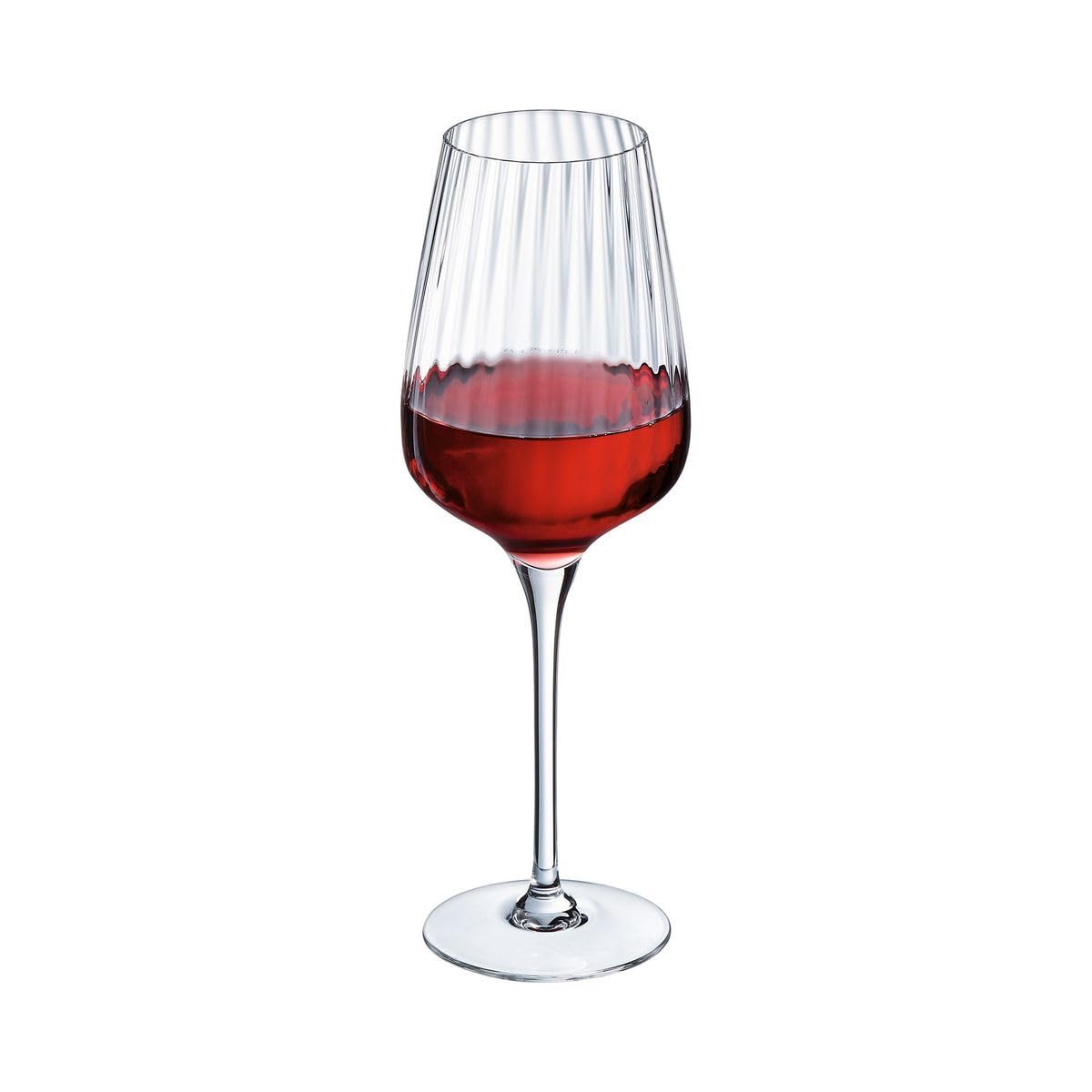 Chef & Sommelier Copas de Vino Symétrie 45 cl Juego de 6 | Vidrio transparente resistente, copas de cristal con pie, apto para lavavajillas, fabricado en Francia