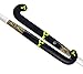 Y 1 crosse de hockey pour adulte de 94,9 cm avec arc avancé, noir, composite de carbone et aramide/fibre de verre, crosse de hockey pour homme et femme, crosse de hockey en fibre de carbone, 2021/22