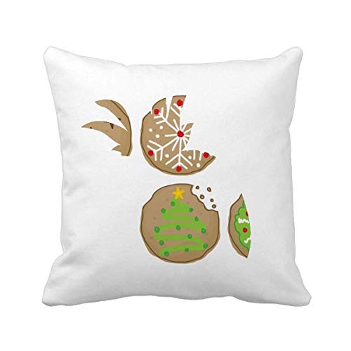 Coussin carré arbre de Noël vert illustration moderne salon - 2