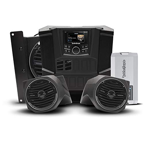 Rockford Fosgate RNGR-STAGE3 400 Watt Stereo, Front Lower Speaker, and Subwoofer Kit for Select 2015-2018 Polaris Ranger Models #1