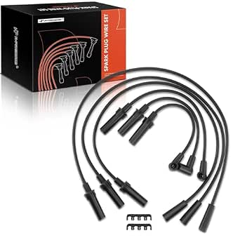 6X Spark Plugs + Wire Set & Coil Pack Kit For 2007-2011 Jeep Wrangler 3.8L V6 (Fits Many Chrysler/Dodge/VW Models) 11 thumbnail image