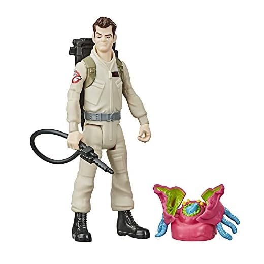 Ghostbusters Hasbro Fright Features Ray Stantz Figure with Interactive Ghost Figure and Accessory, Toys for Kids Ages 4 and Up, Great Gift for Kids