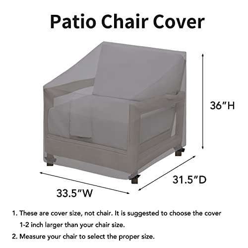 Evita daños por lluvia con la funda impermeable Easy-Going para sillas de exterior 4