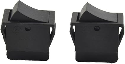 2 Pcs Kids Electric Car Foot Switch Throttle Pedal for Kids Electric Cars Accelerator Pedal Replacement Black