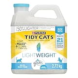 Tidy Cats Glade Clear Springs Cat Litter, LightWeight Multi-Cat - 2.72 kg Jug