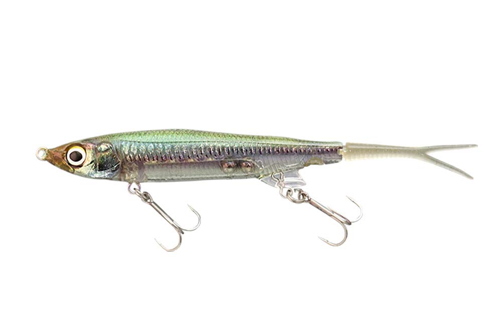 JACKALL Nagi 65SP RT Scale Holo Wakasagi Suspended Minnow Lure, 1 Piece