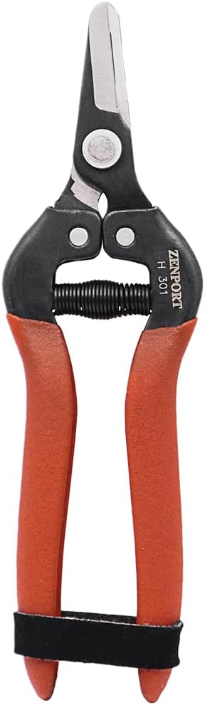 Zenport H301 Harvest Shear Short Straight Carbon Steel (Box of 12)