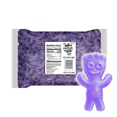 Sour Patch Kids Soft & Chewy Candy, 5 Lb. Bag (Grape) #TOP18