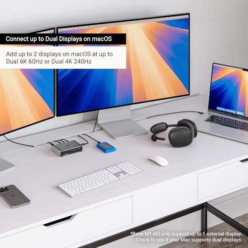 Hub Thunderbolt 5 USB4 v2 CalDigit E5 Element 5 double 8K 4K 240Hz - 6