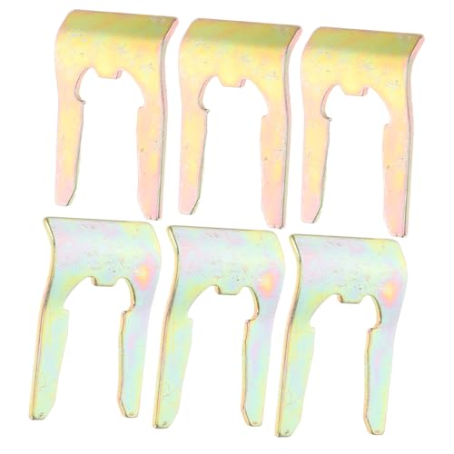 VINTORKY 20pcs Automotive Car Brake Cable Retaining Clip Steel U-Shaped Parking Brake Cable Clip for Cars