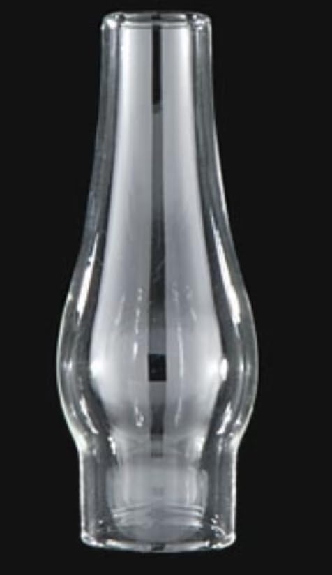 B&P Lamp® 1 1/8 Inch by 3 1/2 Inch Clear Glass Lamp Chimney for Vintage and Antique Style Lamps-image-6