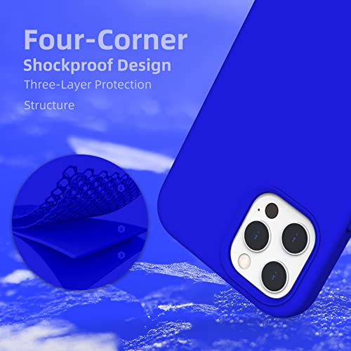 Coque antichoc iPhone 12 Pro Max en silicone liquide doux - 6
