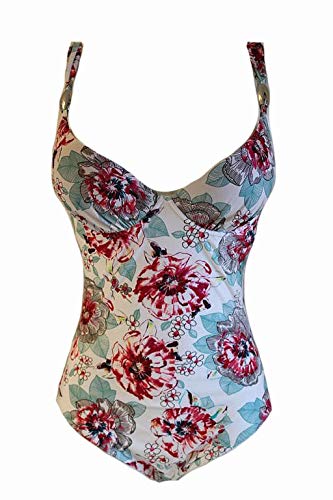 Preisvergleich Produktbild Aubade Badeanzug 80B Blumenprint T667 Swimsuit Swim Bikini #X56
