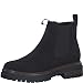 Produktbild s.Oliver Damen Chelsea Boots mit Reißverschluss Blockabsatz Vegan Schwarz (Black), 40
