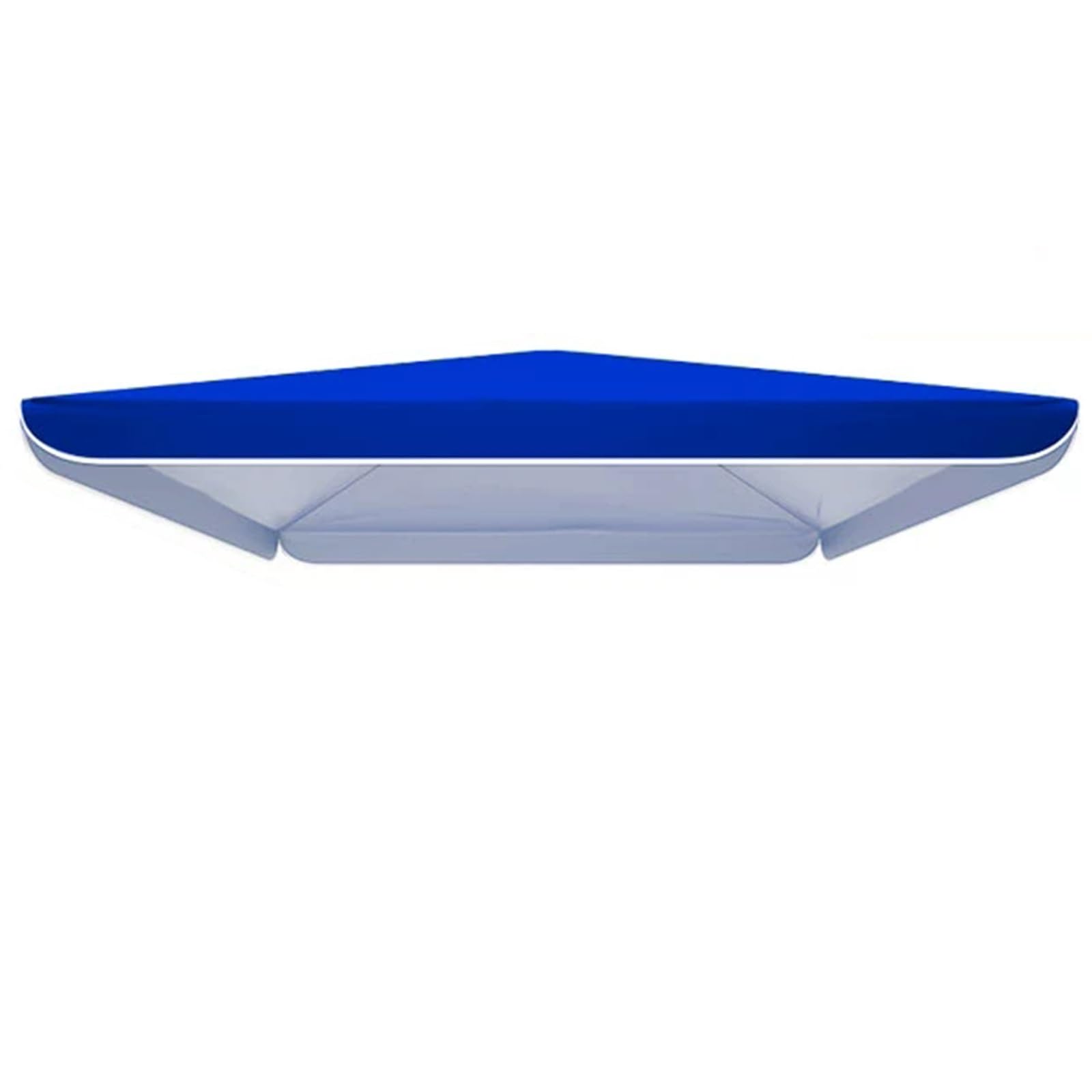 1.40m 1.68m 2.0m Replacement Parasol Canopy Cover Sun Umbrella Replacement Cloth Outdoor Patio Replacement Parasols Fabric Garden Parasol Canopy Cover(Blue,1.40m(55in))
