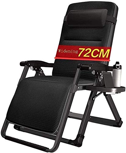 Chaise longue zero gravity légère et ultra robuste pour le camping