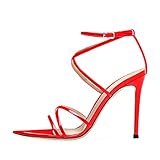 Damen Riemchensandaletten in Schwarz oder in den sommerlichen Farben wie Türkis, Gelb, Orange, Pink, Rot, Blau oder Grün sind die klassischen Sommersandalen für festliche Anlässe immer die richtige Wahl, egal ob schlicht und elegant