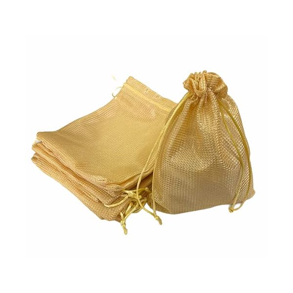 Krisah 23 X 18 cm Self Design Potli Bags for Gifting Pack of 12