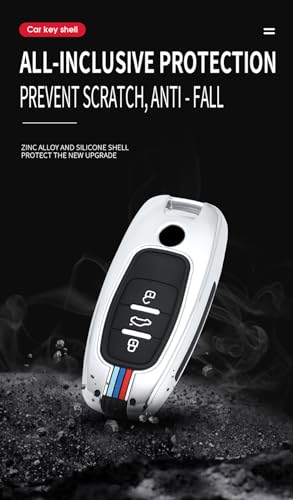 Coque de protection pour clé VW Phideon design élégant et finition mate - 5