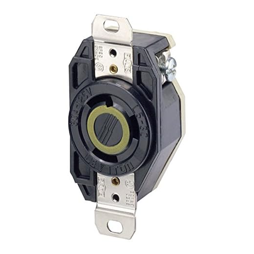 Leviton065-261030A125VIndGradeFlushMountLockingReceptacleDevice